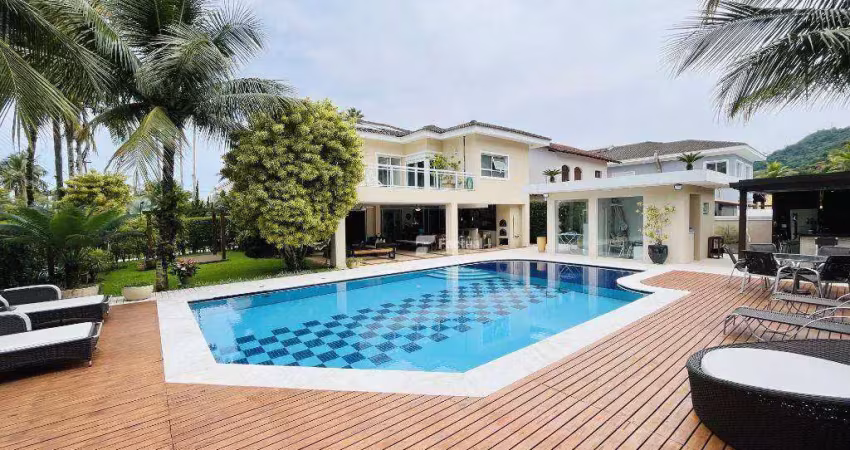 Casa com 5 dormitórios à venda, 600 m² por r$ 4.700.000,00 - granville - guarujá/sp