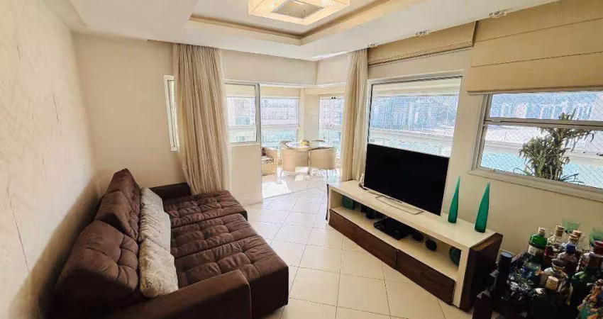 Apartamento com 3 dormitórios à venda, 150 m² por r$ 1.700.000,00 - astúrias - guarujá/sp