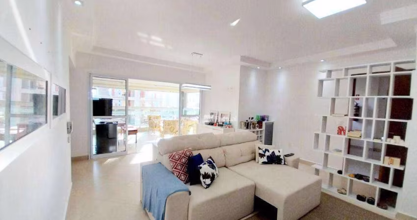 Apartamento com 3 dormitórios à venda, 113 m² por R$ 850.000,00 - Enseada - Guarujá/SP