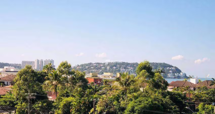 Apartamento com 3 dormitórios à venda, 140 m² por r$ 950.000,00 - enseada - guarujá/sp