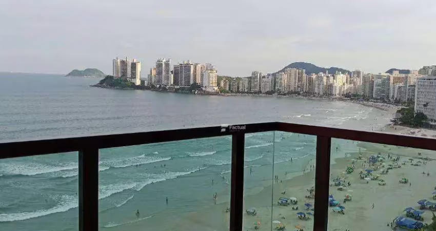 Apartamento com 3 dormitórios à venda, 220 m² por r$ 2.900.000,00 - pitangueiras - guarujá/sp