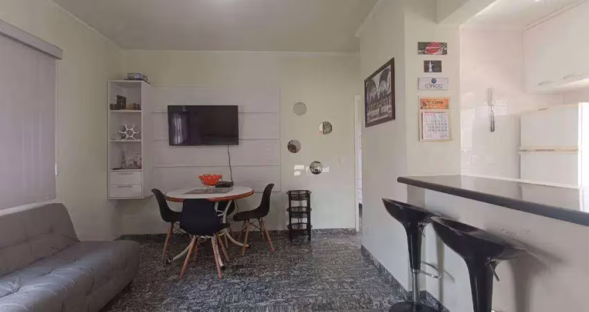 Apartamento com 1 dormitório à venda, 57 m² por R$ 350.000,00 - Enseada - Guarujá/SP