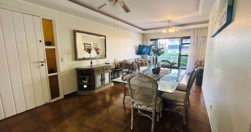 Apartamento com 3 dormitórios à venda, 130 m² por R$ 630.000,00 - Enseada - Guarujá/SP
