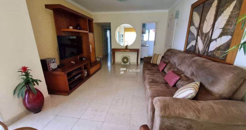 Apartamento com 3 dormitórios à venda, 136 m² por R$ 1.100.000,00 - Enseada - Guarujá/SP