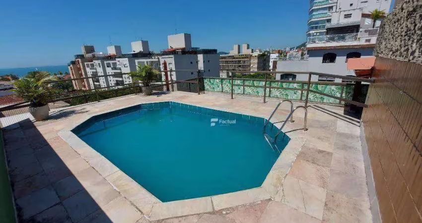 Cobertura com 3 quartos à venda, 220 m² por R$ 900.000 - Enseada - Guarujá/SP