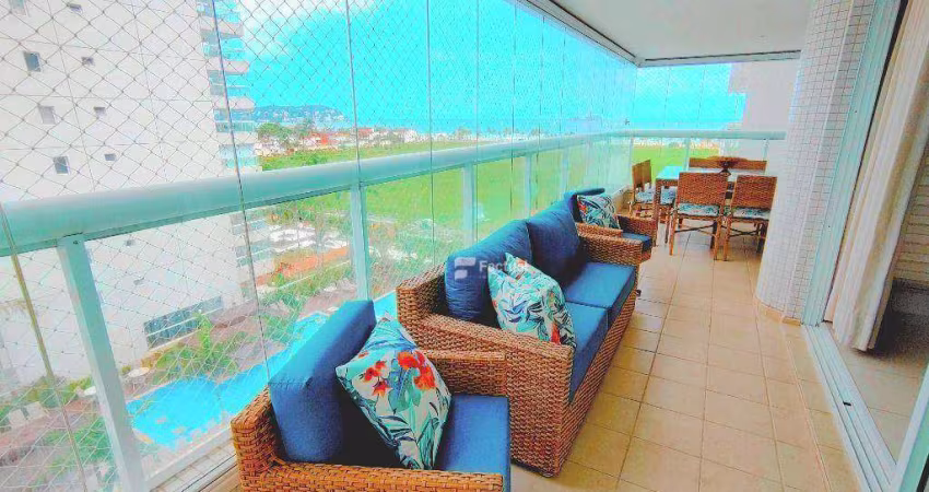 Apartamento com 3 dormitórios à venda, 145 m² por R$ 1.800.000,00 - Enseada - Guarujá/SP