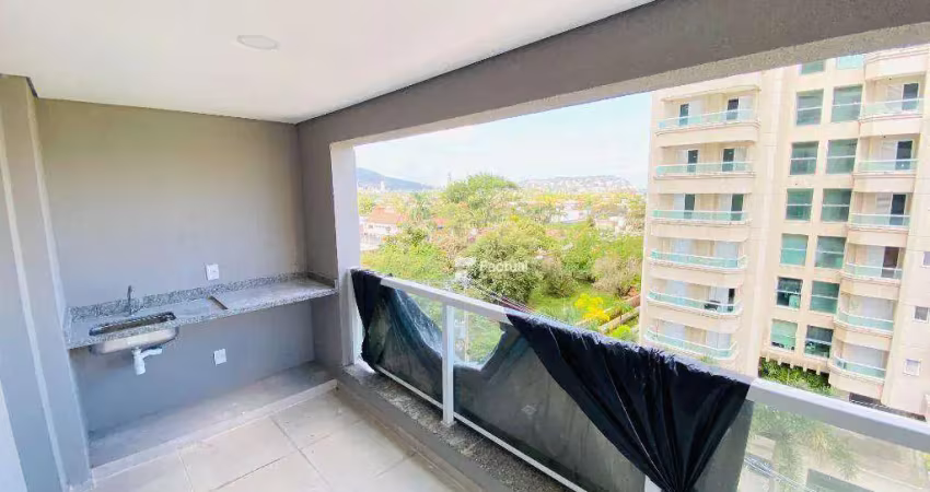 Apartamento com 1 dormitório à venda, 55 m² por r$ 400.000,00 - enseada - guarujá/sp