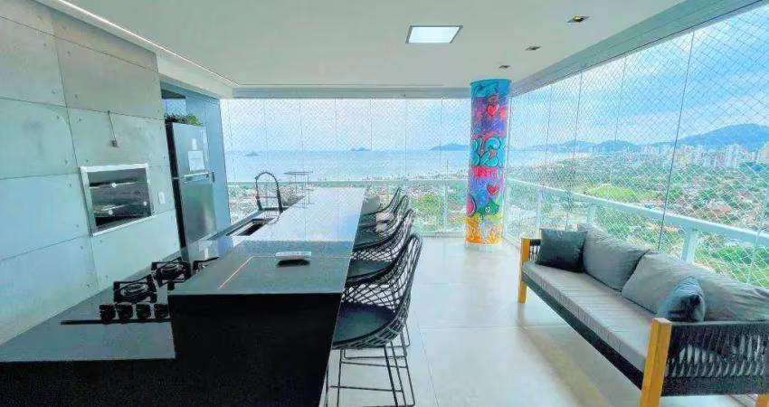 Apartamento com 3 dormitórios à venda, 100 m² por r$ 1.340.000,00 - enseada - guarujá/sp