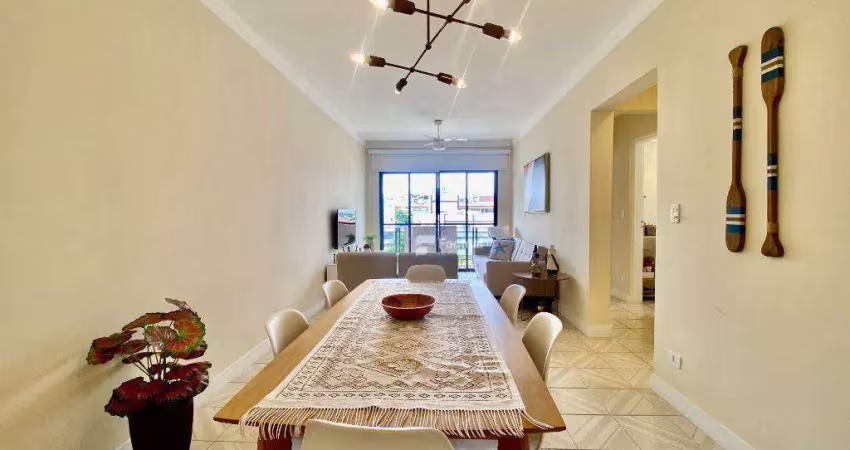 Apartamento com 3 dormitórios à venda, 90 m² por r$ 500.000,00 - enseada - guarujá/sp