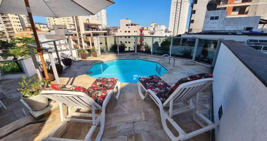 Cobertura com 3 dormitórios à venda, 180 m² por R$ 995.000,00 - Enseada - Guarujá/SP