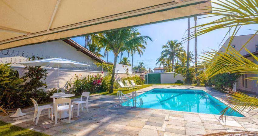 Casa com 4 dormitórios à venda, 350 m² por r$ 1.430.000,00 - praia de pernambuco - guarujá/sp