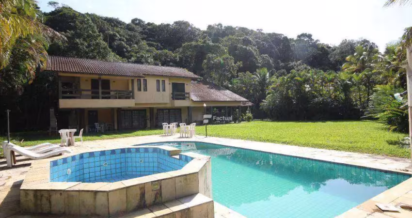 Casa com 4 dormitórios, 739 m² - venda por r$ 2.500.000,00 ou aluguel por r$ 6.000,00 - pernambuco i - guarujá/sp