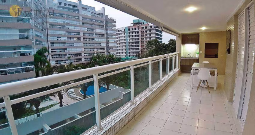 Apartamento com 3 dormitórios à venda, 95 m²  - Riviera de São Lourenço - Bertioga/SP