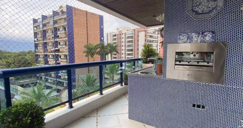 Apartamento com 3 dormitórios à venda, 102 m² - riviera de são lourenço - bertioga/sp