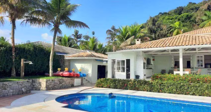 Casa com 5 dormitórios à venda, 500 m² por r$ 13.000.000,00 - marina guarujá - guarujá/sp