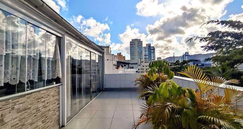 Cobertura com 3 dormitórios à venda, 177 m² por R$ 599.000,00 - Enseada - Guarujá/SP