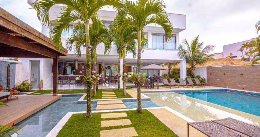 Casa com 7 dormitórios à venda, 1100 m² por R$ 17.500.000,00 - Acapulco - Guarujá/SP