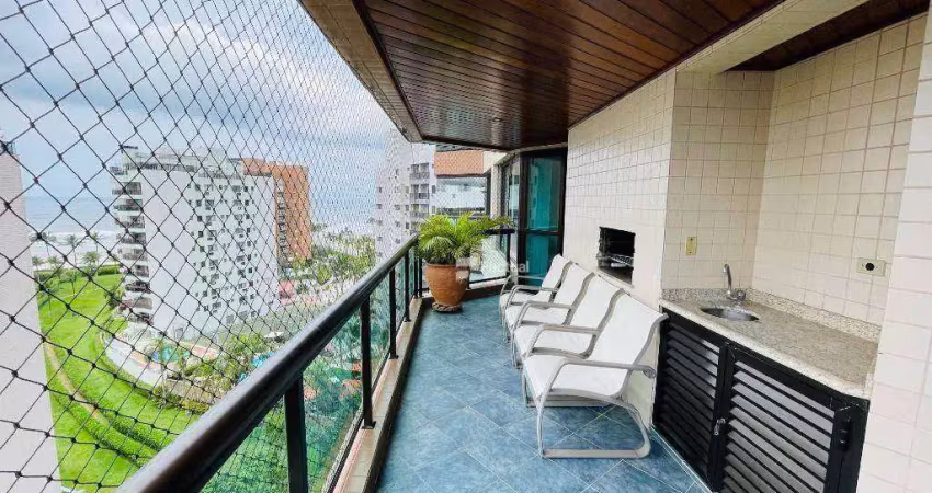 Apartamento com 3 dormitórios à venda, 112 m²- riviera de são  lourenço - bertioga/sp