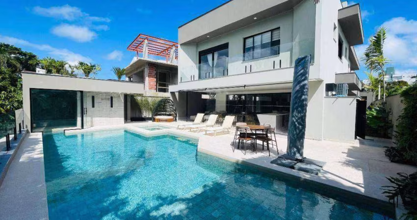 Casa com 6 dormitórios à venda, 378 m²  - Riviera de São Lourenço - Bertioga/SP