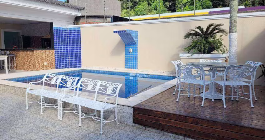 Casa com 5 dormitórios à venda, 220 m² por r$ 1.290.000,00 - praia de pernambuco - guarujá/sp