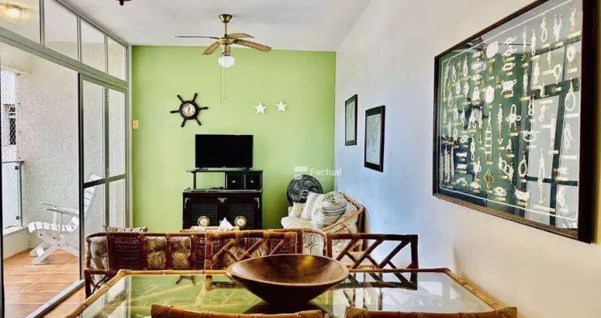 Apartamento com 3 dormitórios à venda, 83 m² por R$ 350.000,00 - Enseada - Guarujá/SP