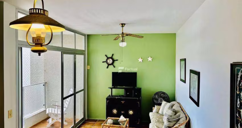 Apartamento com 3 dormitórios à venda, 83 m² por r$ 350.000,00 - enseada - guarujá/sp