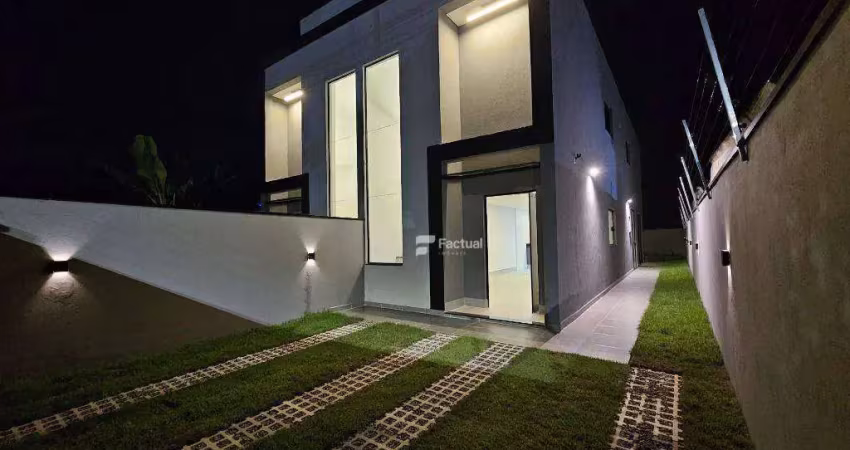 Casa com 3 dormitórios à venda, 118 m² - parque estoril - bertioga/sp