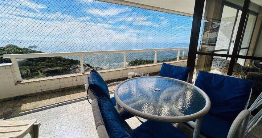 Apartamento com 3 dormitórios à venda, 170 m² por R$ 1.150.000,00 - Morro Sorocotuba - Guarujá/SP