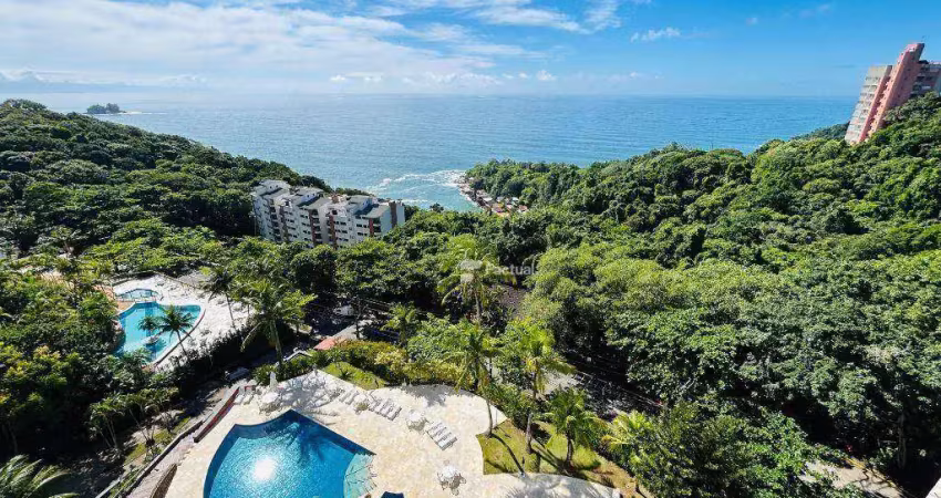 Apartamento com 3 dormitórios à venda, 170 m² por r$ 1.150.000,00 - morro sorocotuba - guarujá/sp