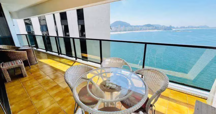 Apartamento com 3 dormitórios à venda, 165 m² por r$ 1.500.000,00 - astúrias - guarujá/sp