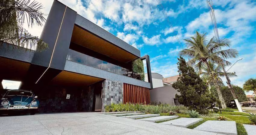 Casa com 5 dormitórios à venda, 379 m² por r$ 5.600.000,00 - acapulco - guarujá/sp