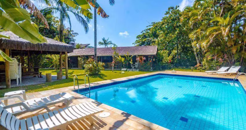 Casa com 4 dormitórios à venda, 212 m² por r$ 2.000.000,00 - pernambuco ii - guarujá/sp