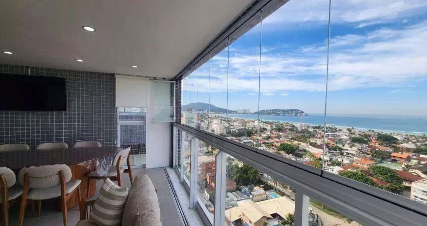 Apartamento com 3 dormitórios à venda, 107 m² por r$ 2.000.000,00 - enseada - guarujá/sp