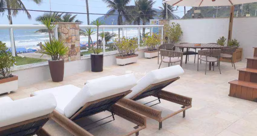 Apartamento com 3 dormitórios à venda, 304 m² - tombo - guarujá/sp