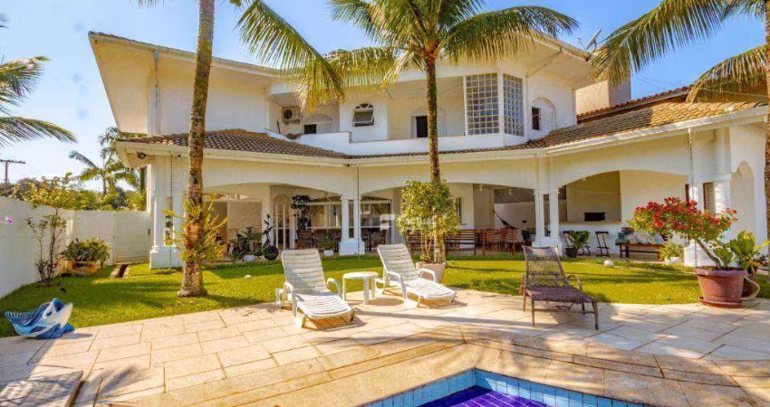 Casa com 5 dormitórios à venda, 542 m² por R$ 3.500.000,00 - Acapulco - Guarujá/SP