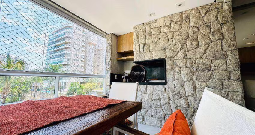 Apartamento com 4 suítes à venda, 138 m² - Riviera de São Lourenço - Bertioga/SP