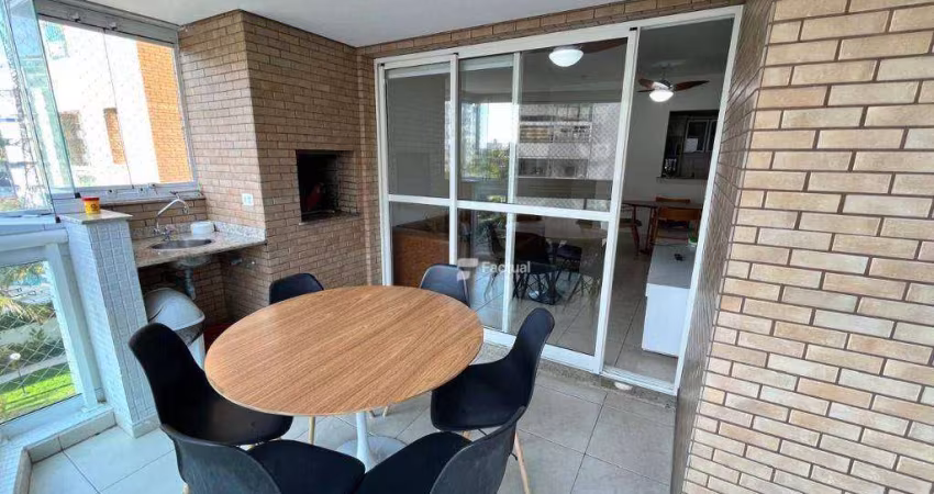 Apartamento com 3 dormitórios à venda, 90 m²  - Riviera de São Lourenço - Bertioga/SP