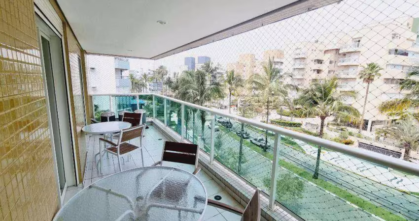 Apartamento com 3 dormitórios para alugar, 84 m²  - riviera de são lourenço - bertioga/sp