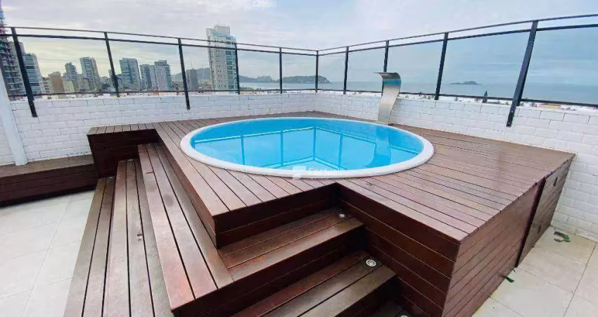 Cobertura com 3 dormitórios à venda, 147 m² por R$ 1.200.000,00 - Enseada - Guarujá/SP