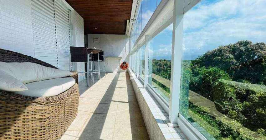 Apartamento com 3 dormitórios para alugar, 108 m² - Riviera de São Lourenço - Bertioga/SP