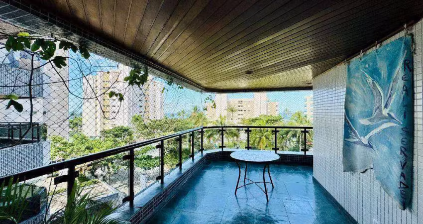 Apartamento com 3 dormitórios à venda, 135 m²- riviera módulo 3 - bertioga/sp