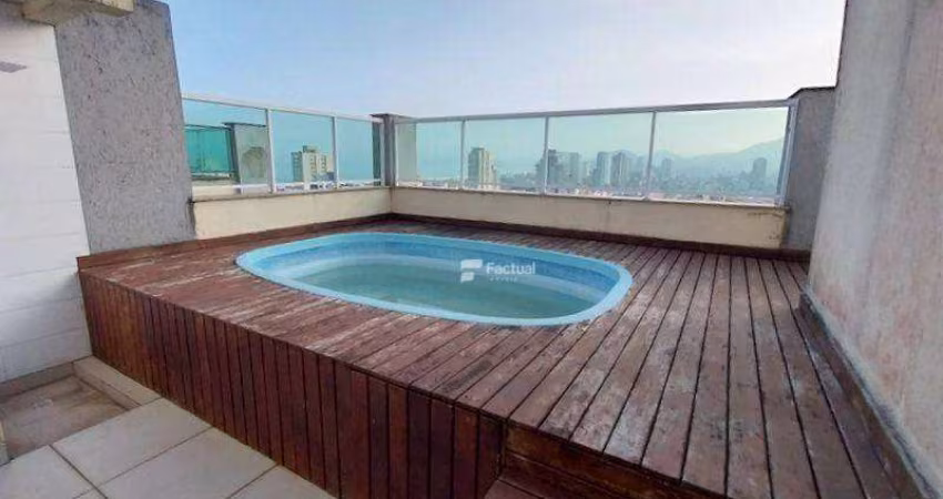 Cobertura com 3 dormitórios à venda, 228 m² por R$ 1.350.000,00 - Enseada - Guarujá/SP