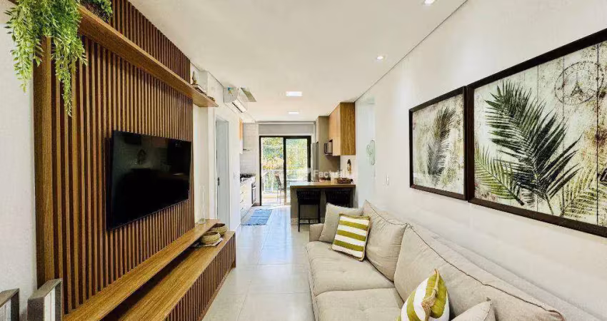 Village com 2 dormitórios à venda, 68 m² - Riviera de São Lourenço - Bertioga/SP