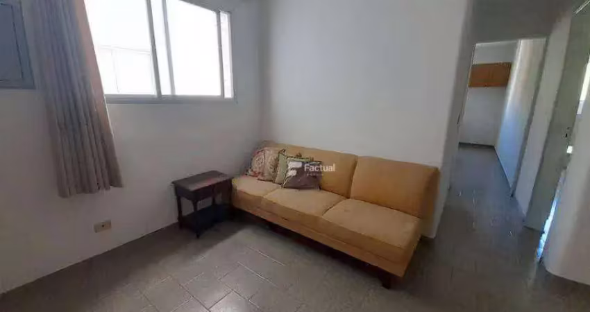 Apartamento com 1 dormitório à venda, 65 m² por r$ 280.000,00 - pitangueiras - guarujá/sp