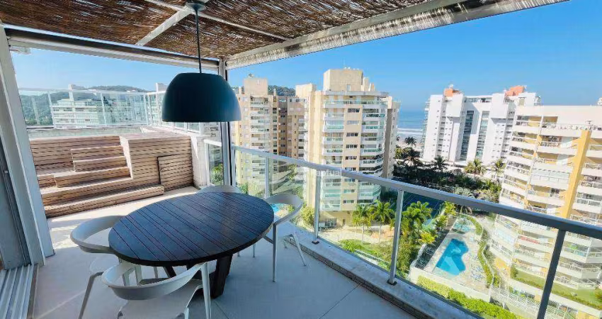 Cobertura com 4 dormitórios à venda, 232 m²  - Riviera de São Lourenço - Bertioga/SP