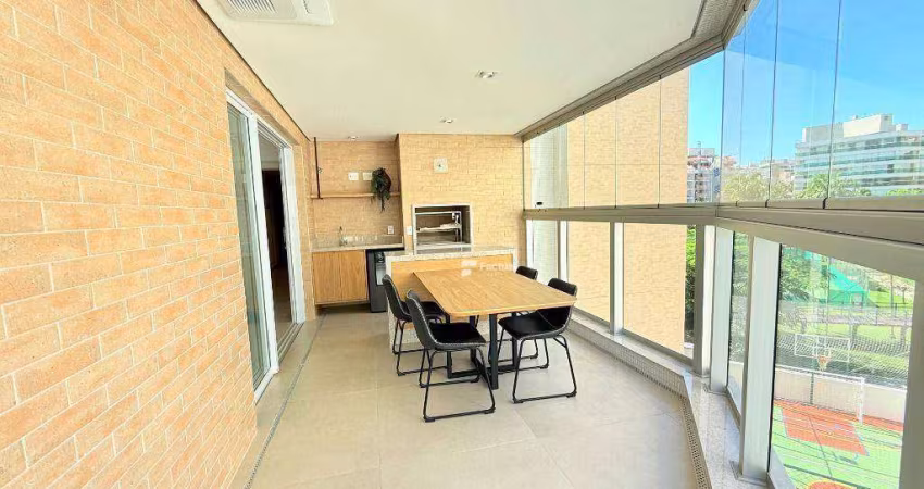 Apartamento com 3 dormitórios à venda, 127 m² - Riviera de São Lourenço - Bertioga/SP