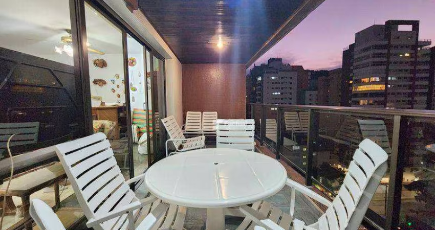 Apartamento com 3 dormitórios à venda, 130 m² por R$ 630.000,00 - Pitangueiras - Guarujá/SP