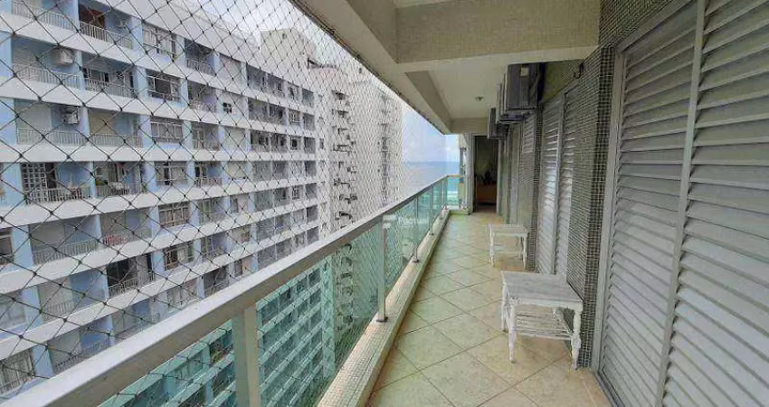Apartamento com 3 dormitórios à venda, 165 m² por r$ 1.300.000,00 - pitangueiras - guarujá/sp