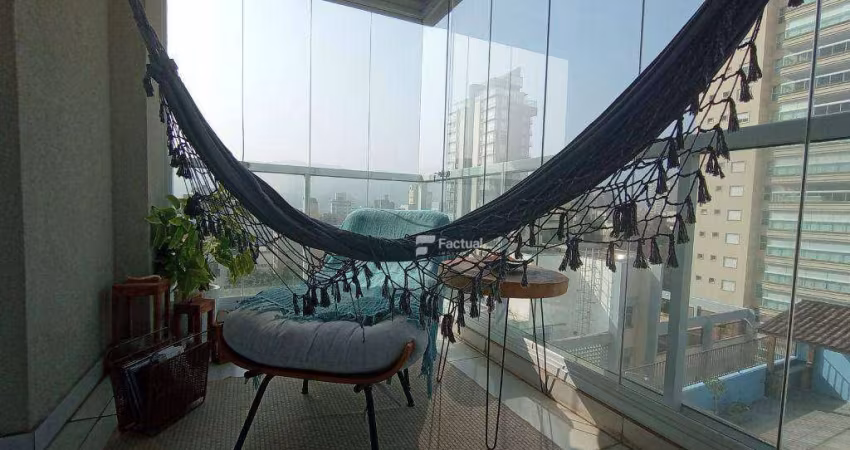 Apartamento com 3 dormitórios à venda, 157 m² por R$ 1.750.000,00 - Enseada - Guarujá/SP