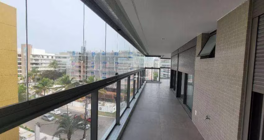 Apartamento com 4 dormitórios à venda, 163 m² - riviera de  são lourenço - bertioga/sp
